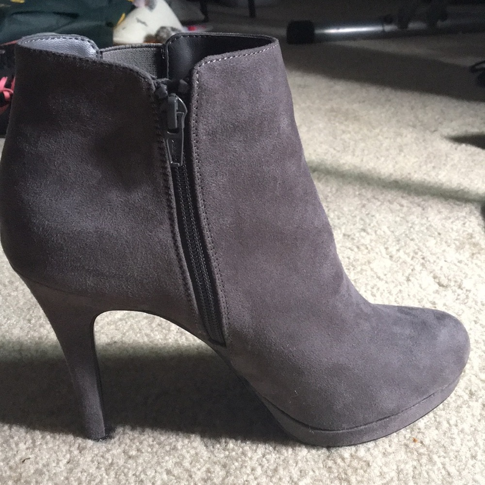 Apt 9 Grey Booties (Size 9) - image 3